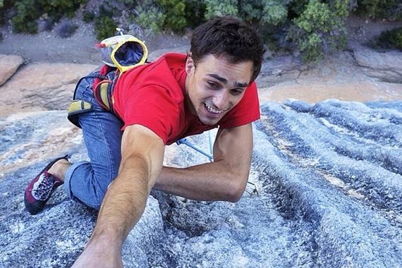 take a rock climbing